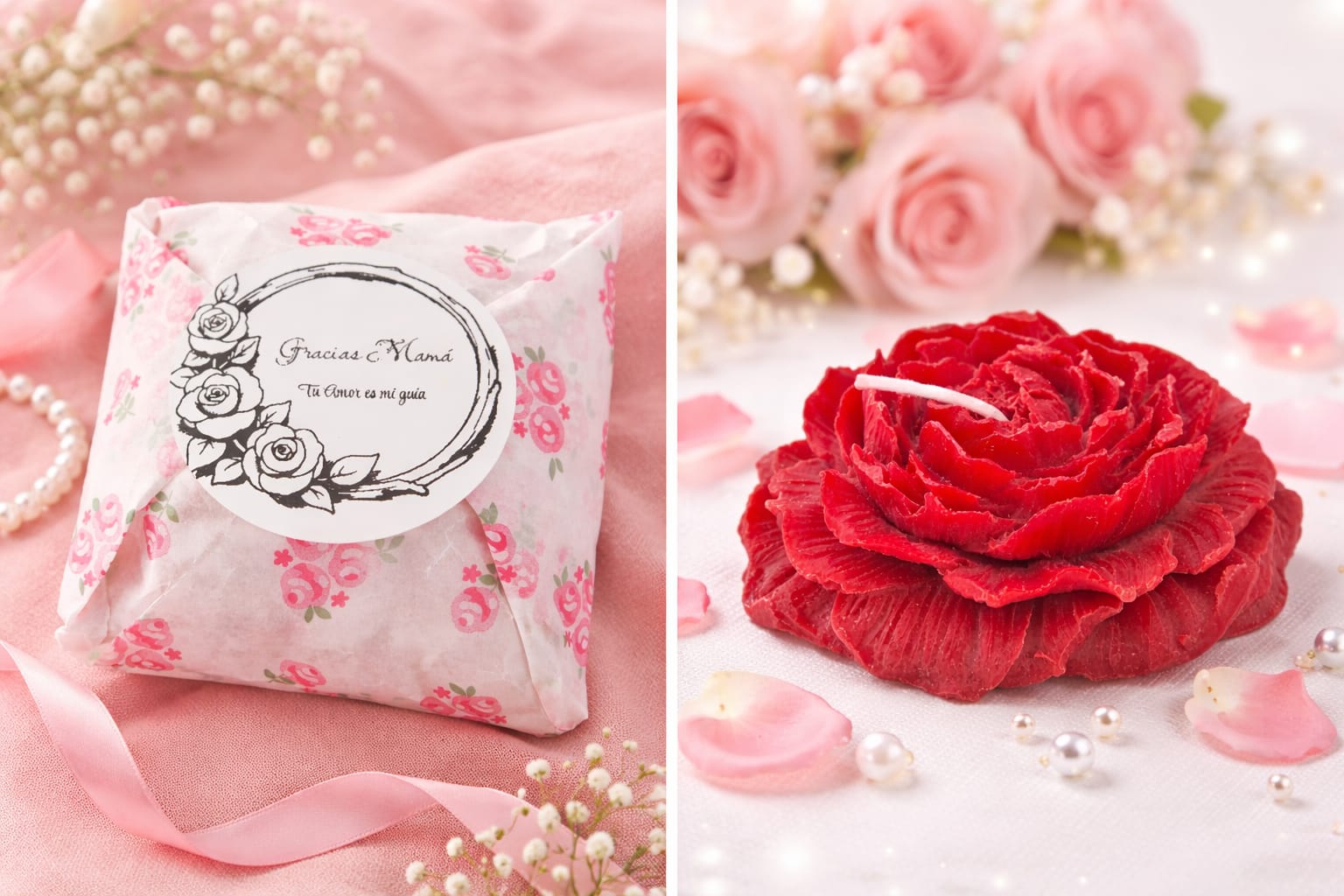 Vela Artesanal regalo Día de la Madre VelasTienda esotérica Málaga - La Tienda de Tata Magic: tienda Esotérica en Málaga